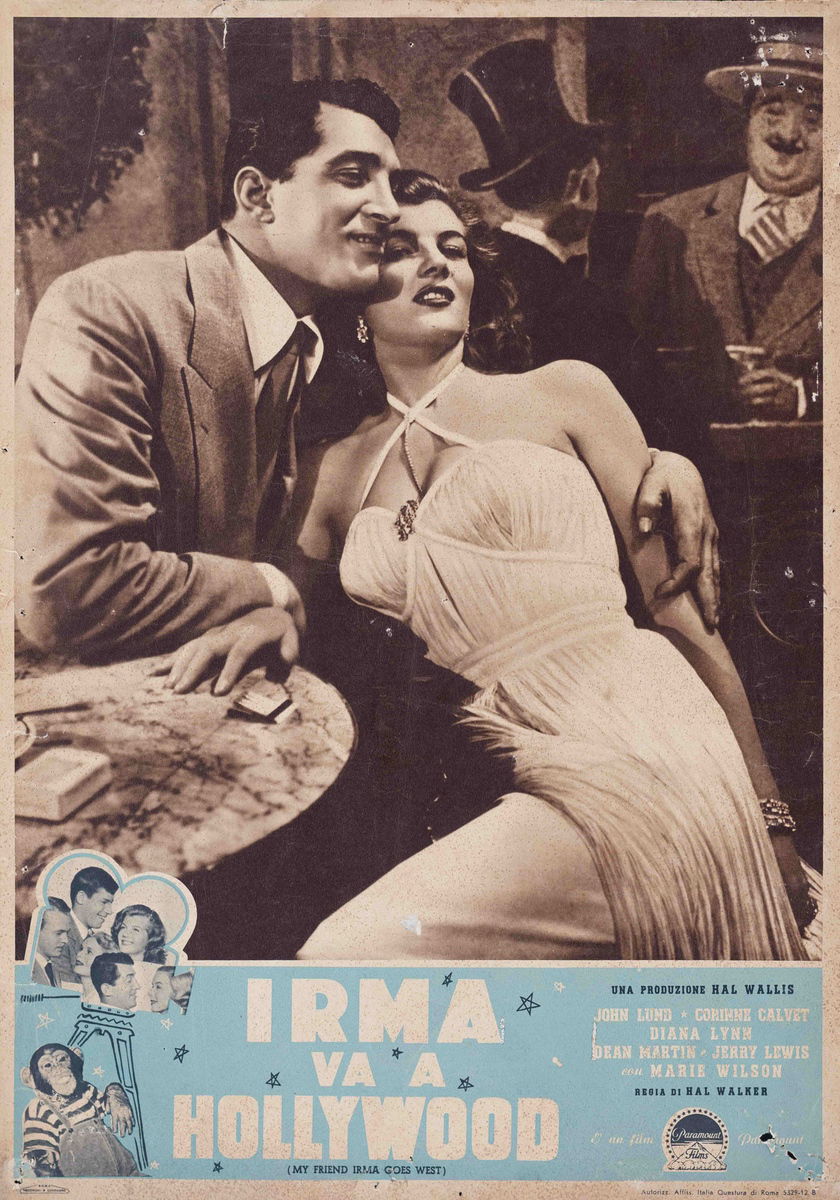 My Friend Irma Goes West - Fotobusta 1