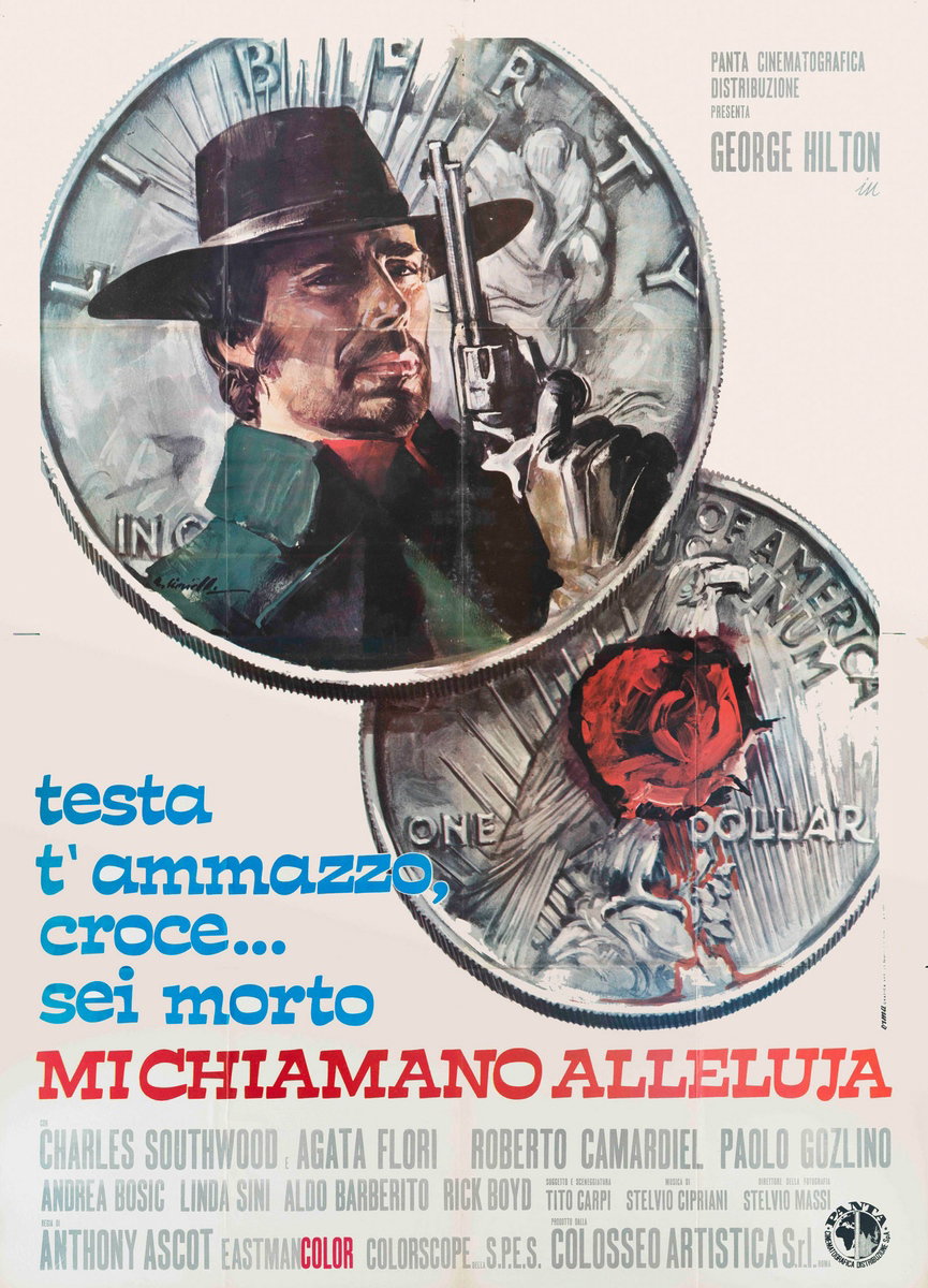 Testa t'ammazzo, croce... sei morto... Mi chiamano Alleluja - Manifesto 1