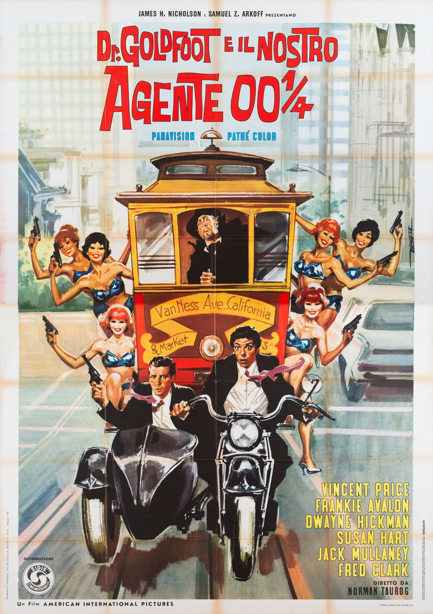 Dr. Goldfoot e il nostro agente 00¼ - Manifesto 1