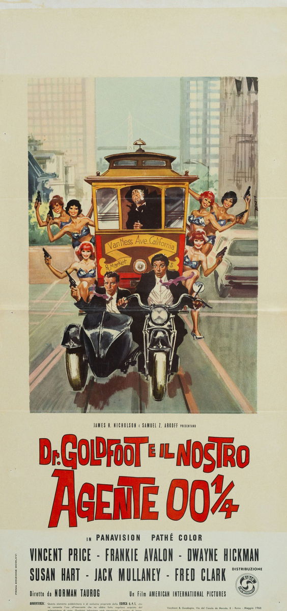 Dr. Goldfoot e il nostro agente 00¼ - Locandina 1