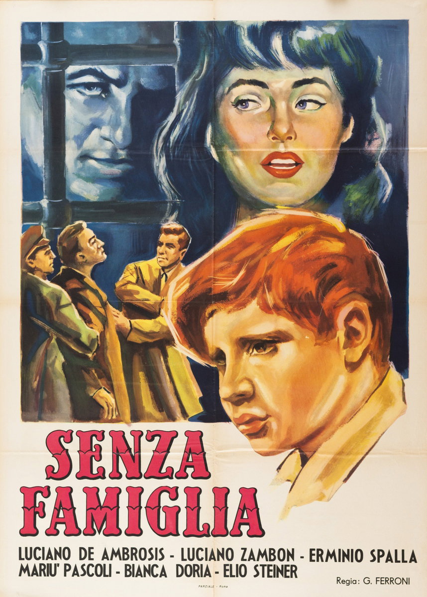Manifesto 4 per il film Senza famiglia (1946)