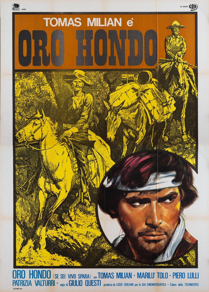 Manifesto 2 per il film Se sei vivo spara (1967)