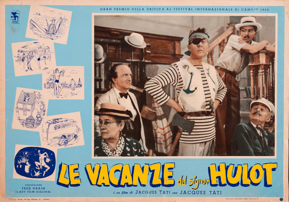 Le vacanze di Monsieur Hulot - Fotobusta 1