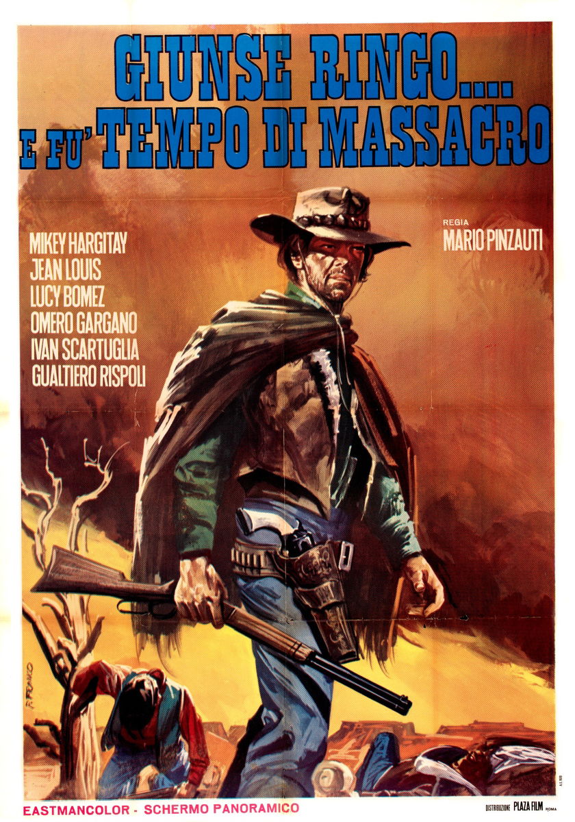 Giunse Ringo e... fu tempo di massacro - Manifesto 1