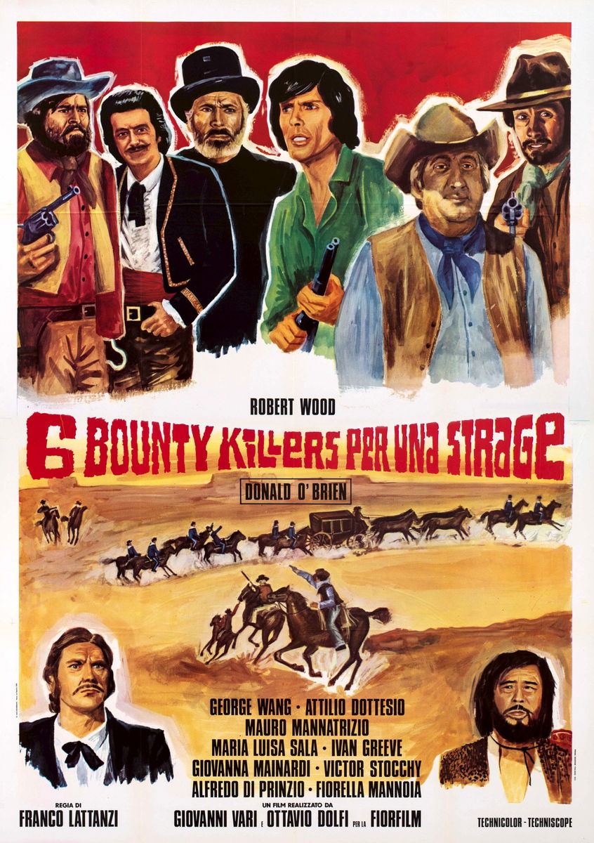 Six Bounty Killers for a Massacre - Poster 1