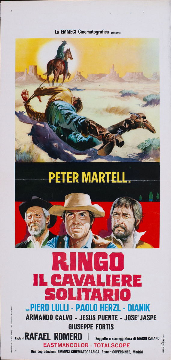 Ringo, il cavaliere solitario - Locandina 1