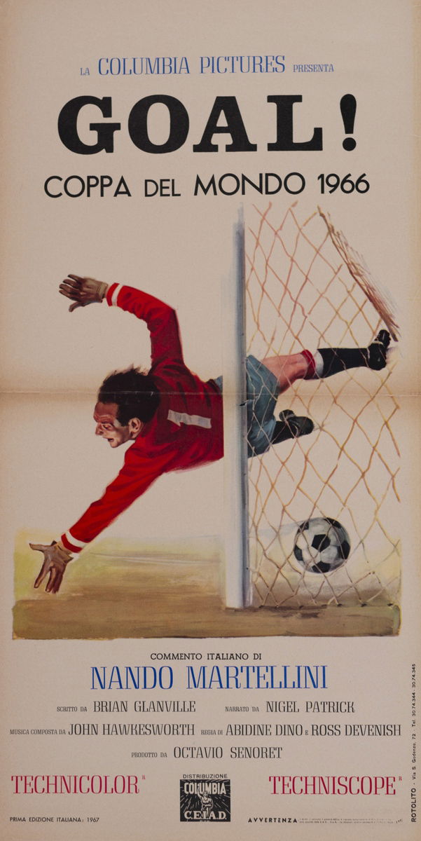Goal! Coppa del Mondo 1966 - Locandina 1