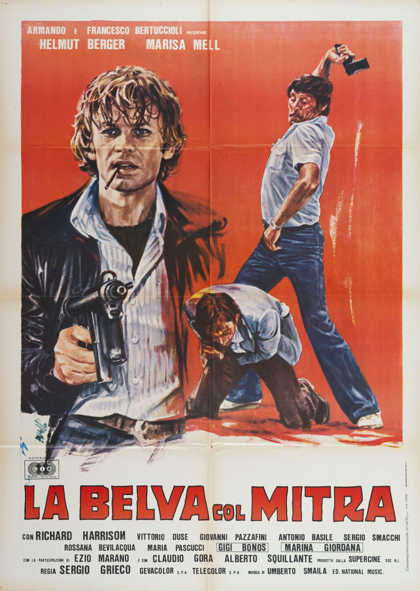 La belva col mitra - Manifesto 1