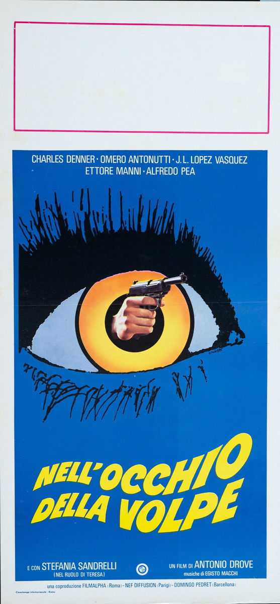 Nell'occhio della volpe - Locandina 1