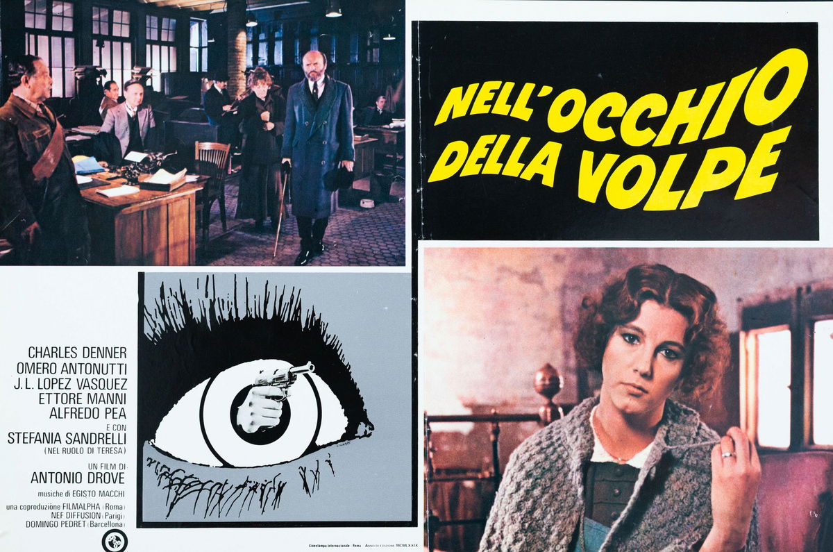 Nell'occhio della volpe - Fotobusta 1