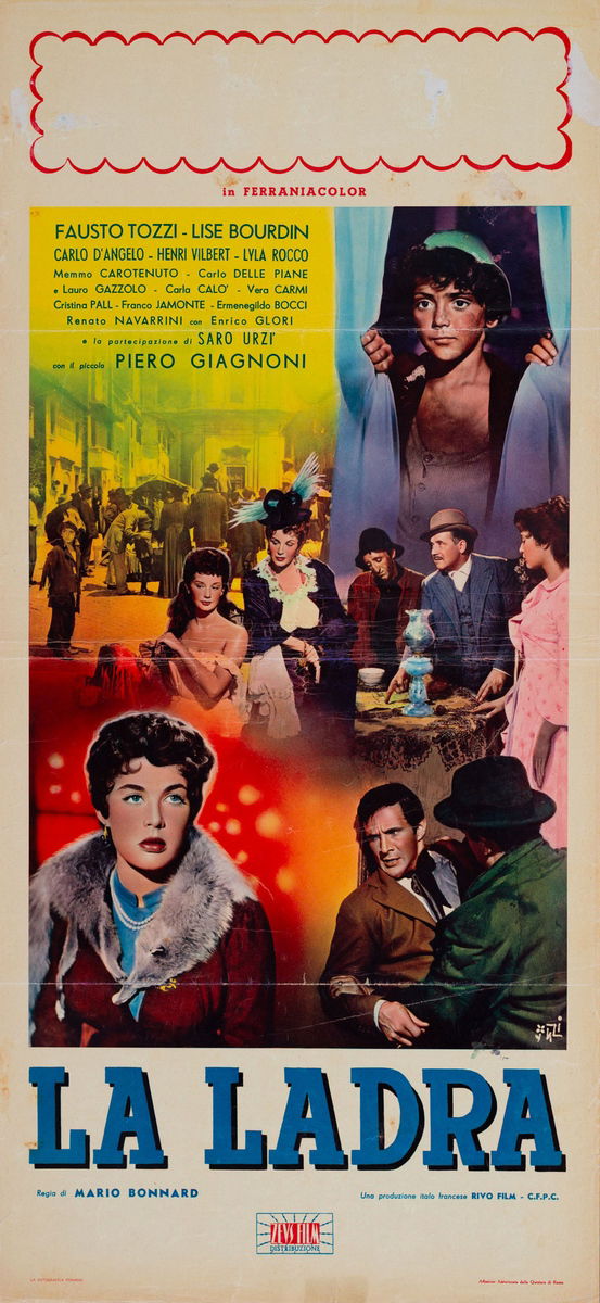 La ladra - Locandina 1