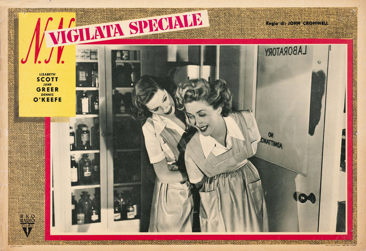 Lobby Card 2 for the film NN Vigilata Speciale (1947)