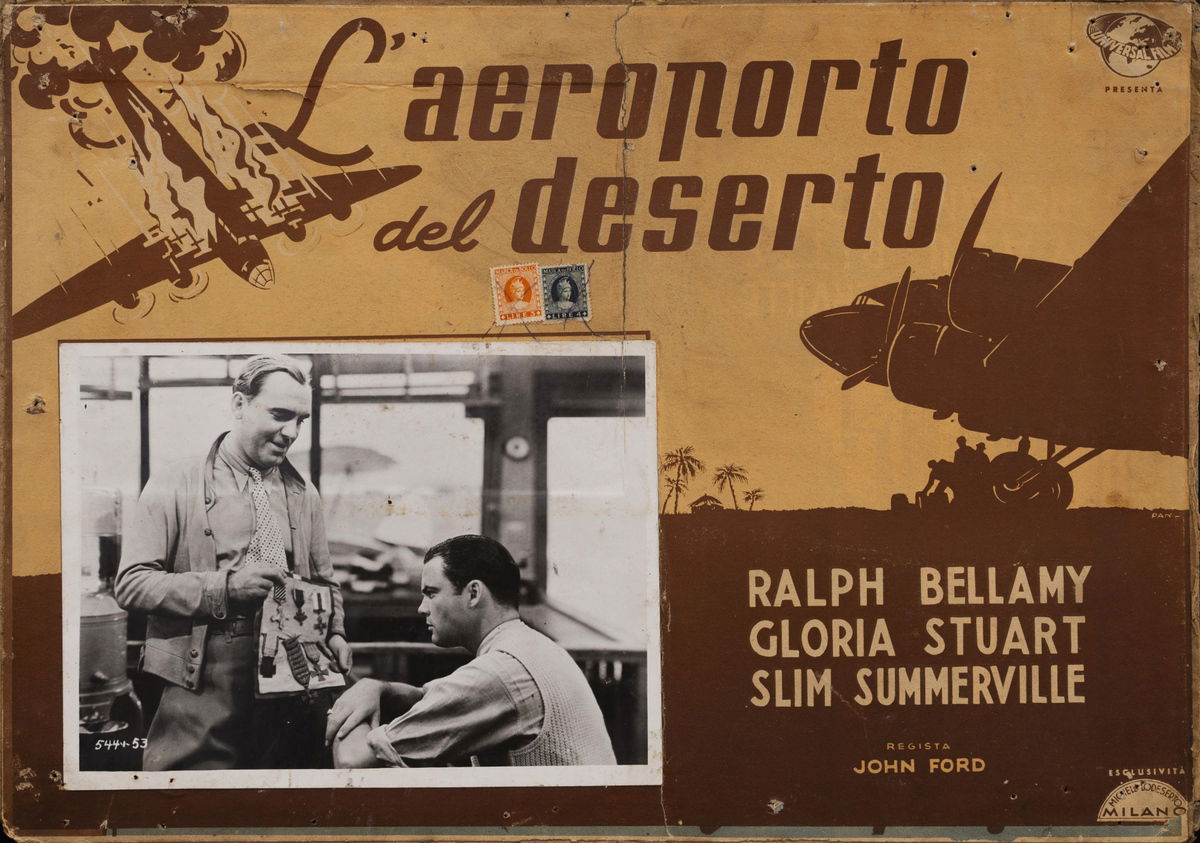 L'aeroporto del deserto - Fotobusta 1