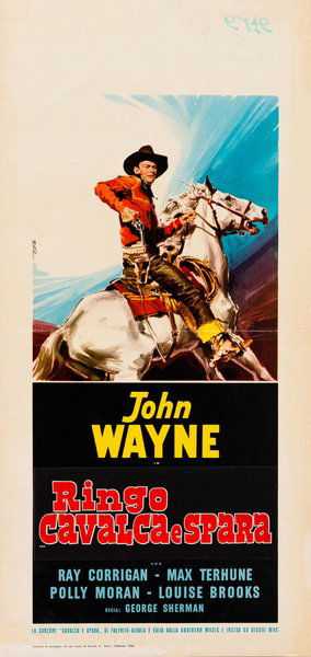 Ringo cavalca e spara