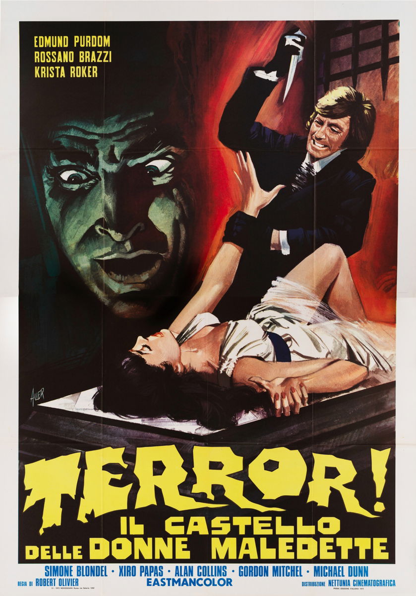Terror! Il castello delle donne maledette - Manifesto 1
