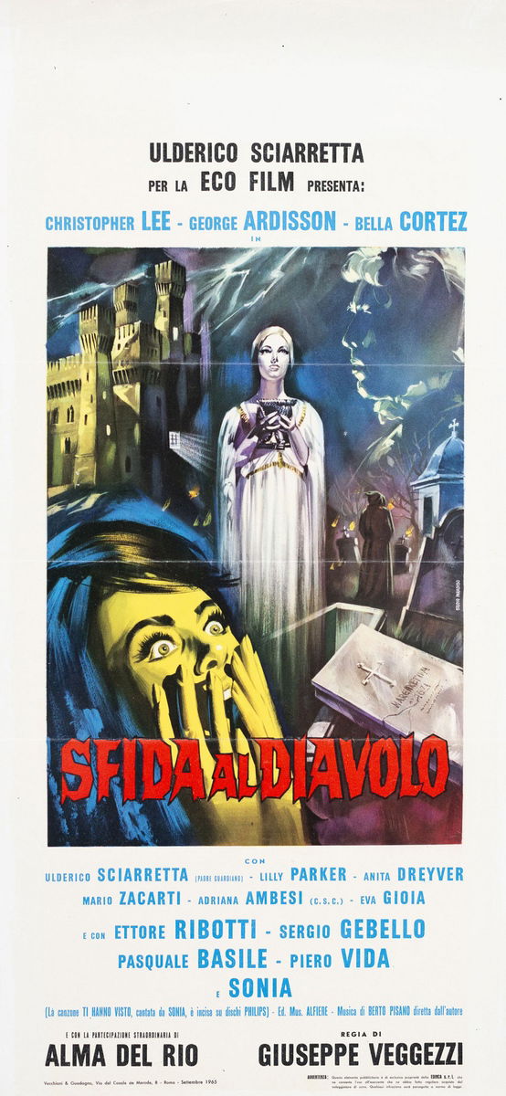 Challenge the Devil - Lobby Card 1