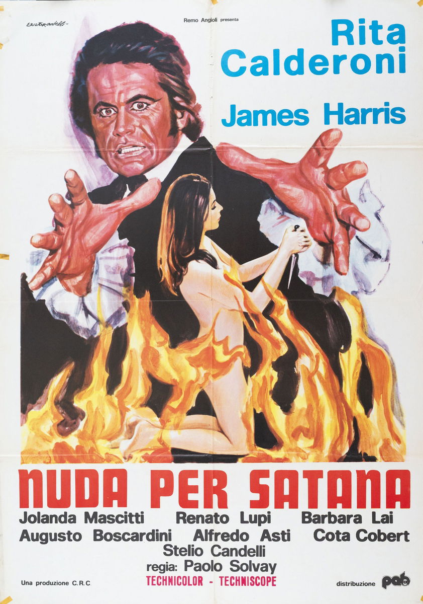 Nuda per Satana - Manifesto 1