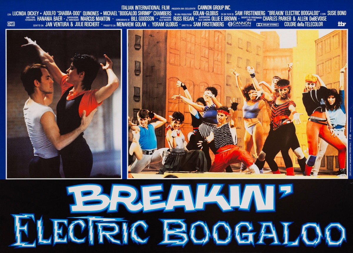 Fotobusta 3 per il film Breakdance 2 - Electric Boogaloo (1984)