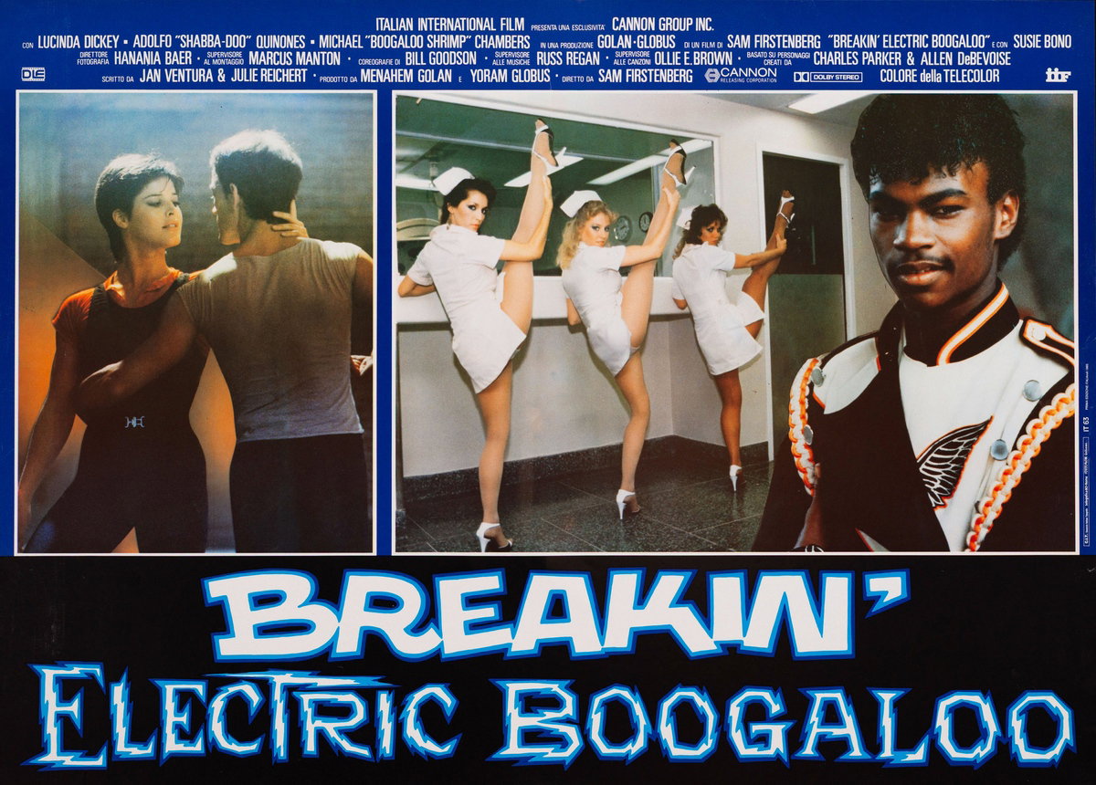 Fotobusta 4 per il film Breakdance 2 - Electric Boogaloo (1984)