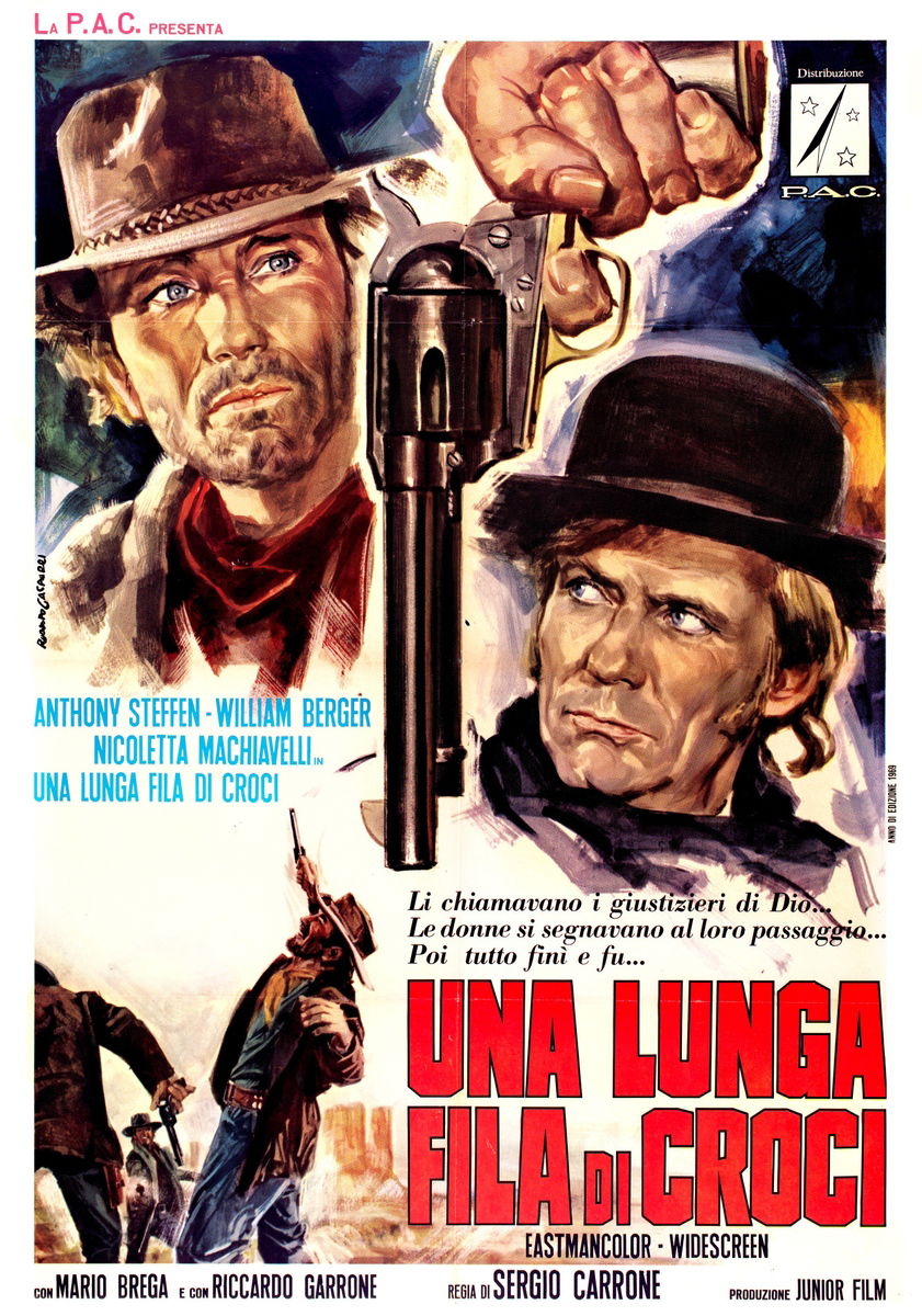 Una lunga fila di croci - Manifesto 1