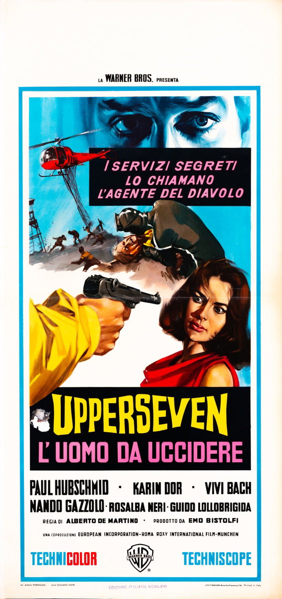 Locandina 2 for the film The Spy with Ten Faces (1966)