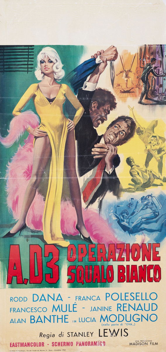 A.D3 operazione squalo bianco - Locandina 1