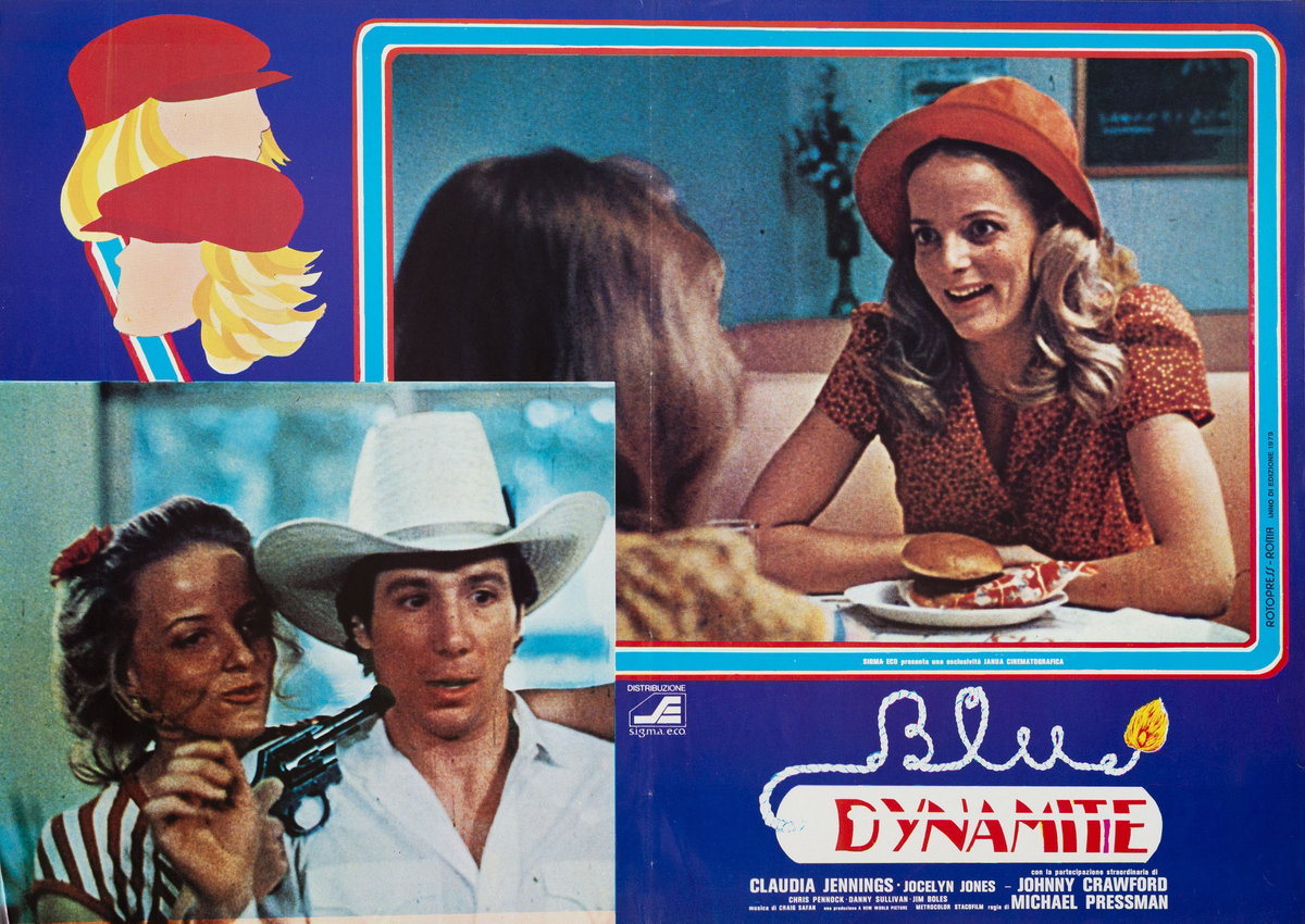 Fotobusta 2 per il film Blu dinamite (1976)