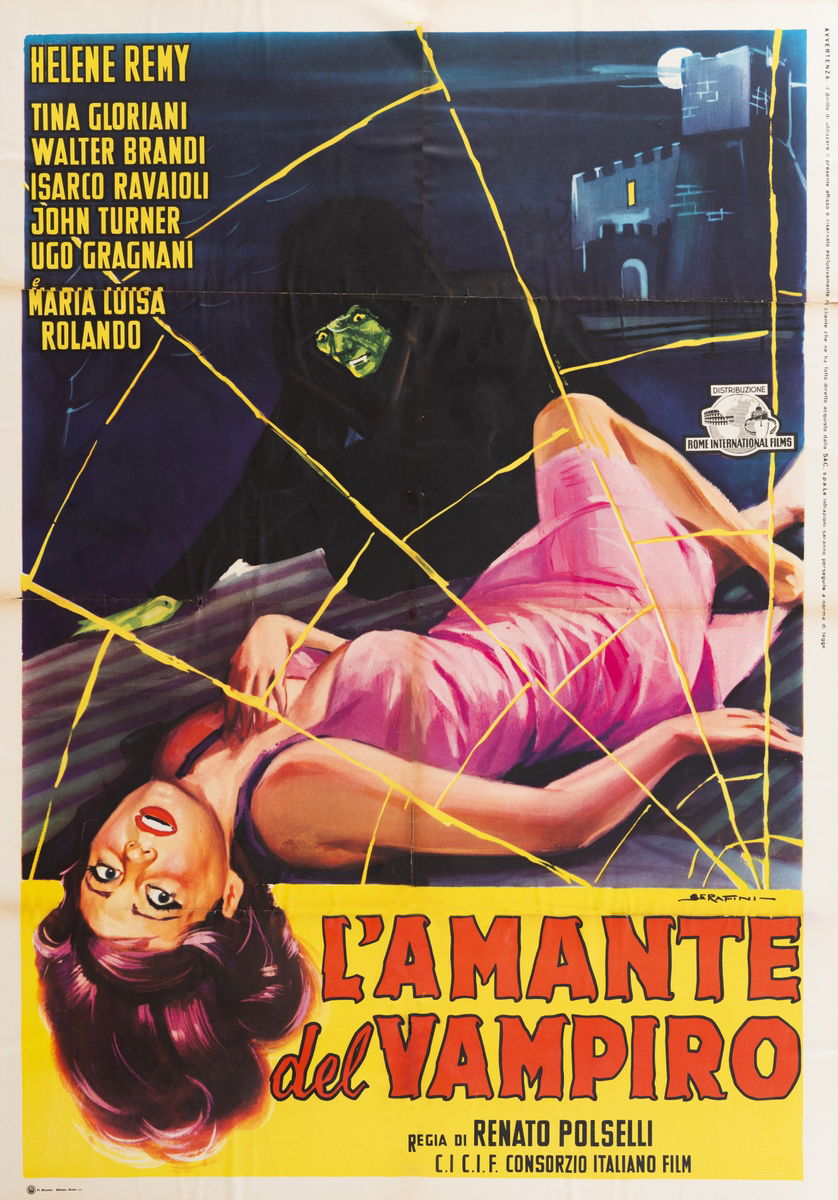 L'amante del vampiro - Manifesto 1