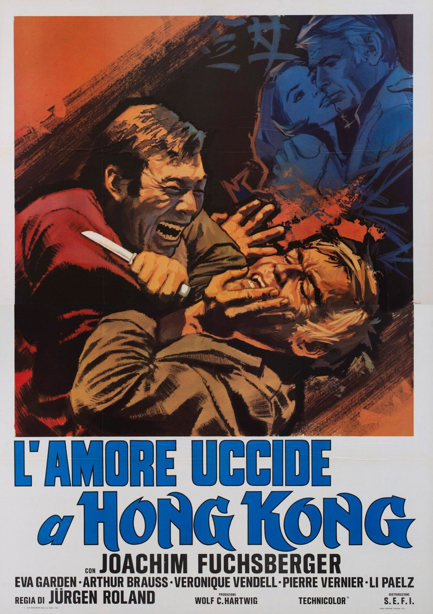 Manifesto 2 per il film L'amore uccide a Hong Kong (1973)