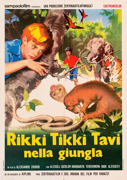 Rikki Tikki Tavi nella giungla