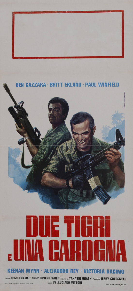 Due tigri e una carogna - Locandina 1