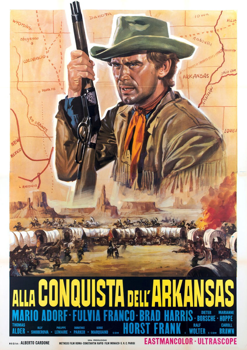 Alla conquista dell'Arkansas - Manifesto 1