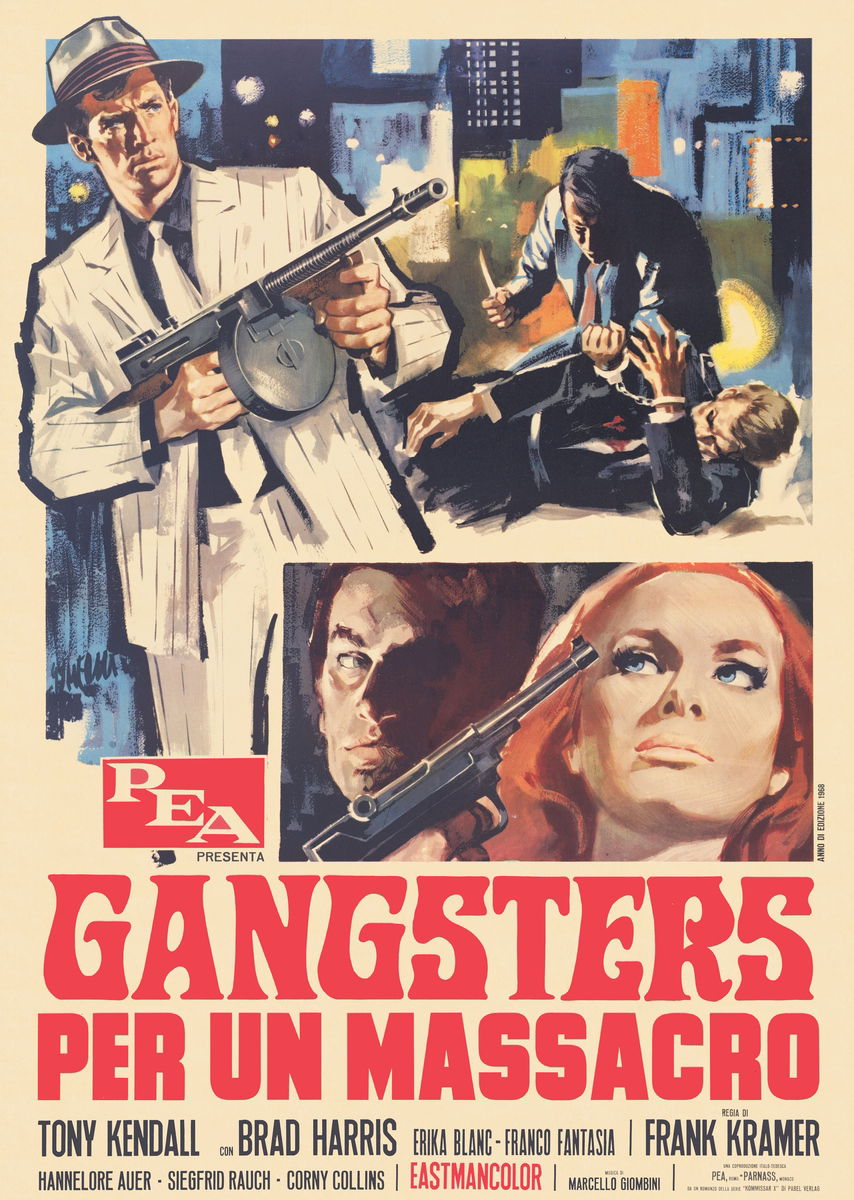 Gangsters per un massacro - Manifesto 1