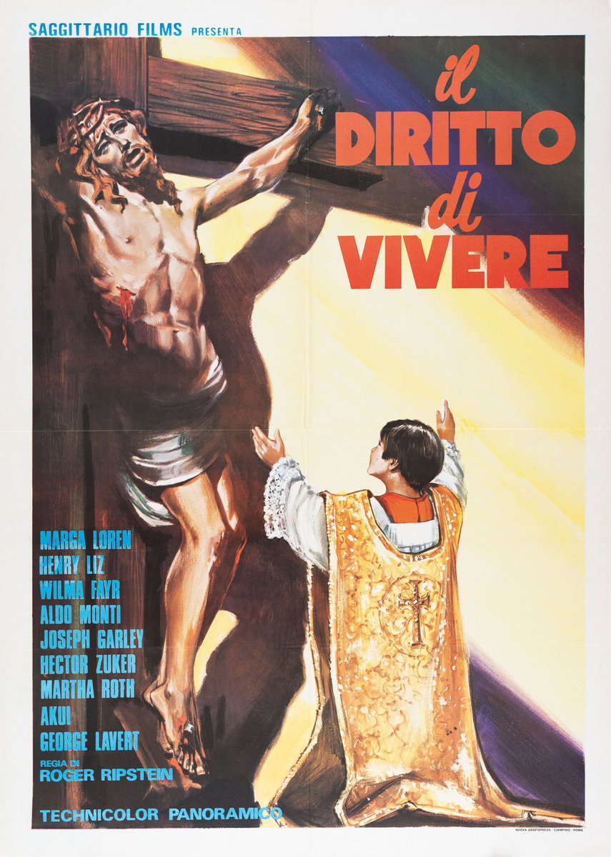 Manifesto 3 per il film Il diritto di vivere (1970)