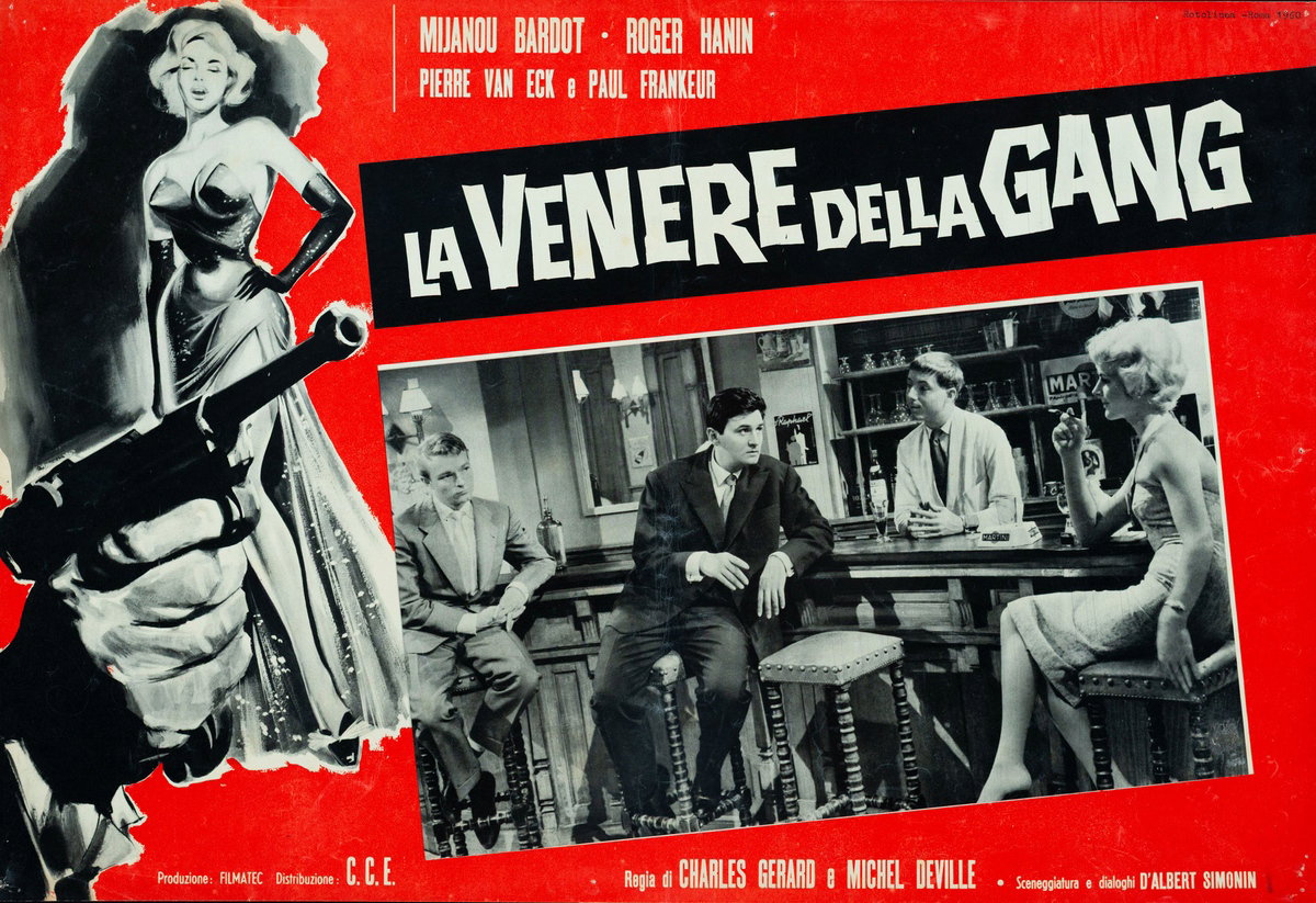 Fotobusta 2 per il film La venere della gang (1958)