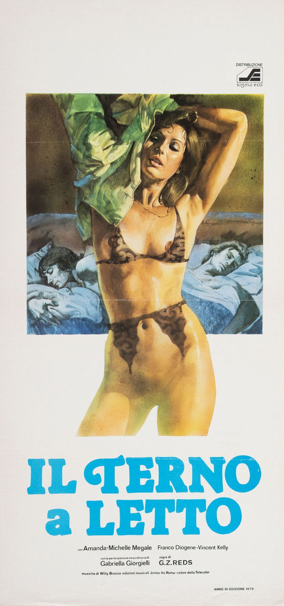 Il terno a letto - Lobby Card 1