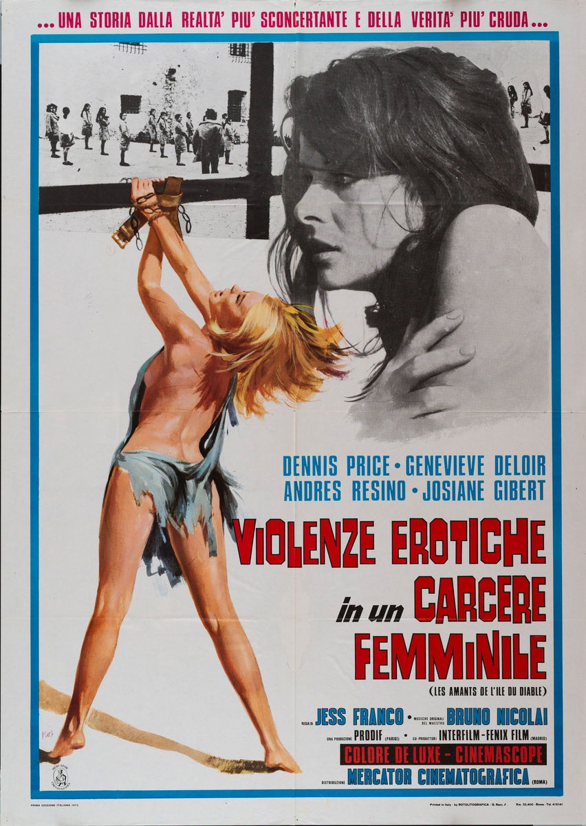 Violenze erotiche in un carcere femminile - Manifesto 1