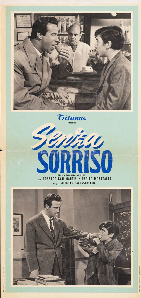 Sin la sonrisa de Dios - Lobby Card 1