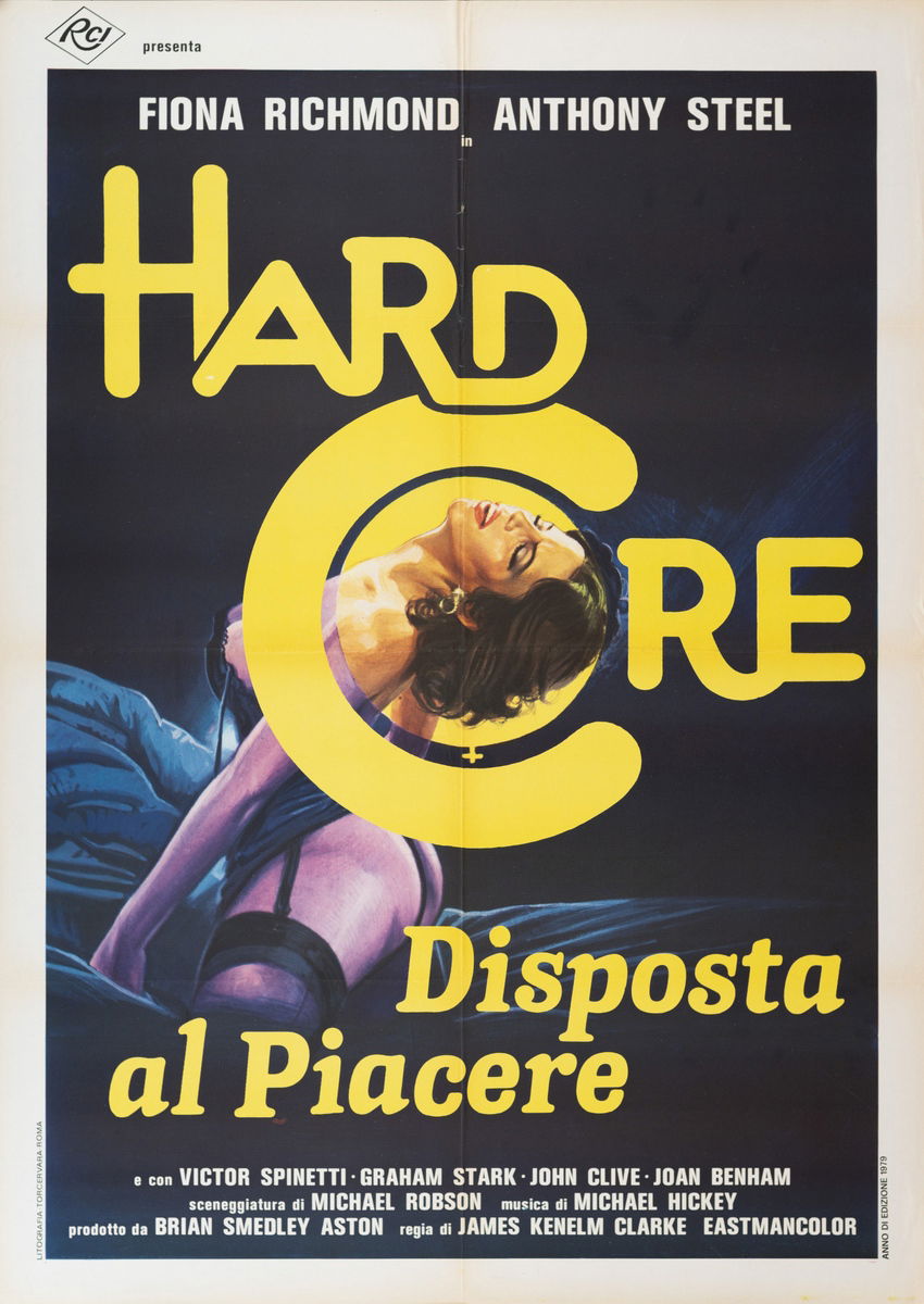 Hardcore - Disposta al piacere - Manifesto 1