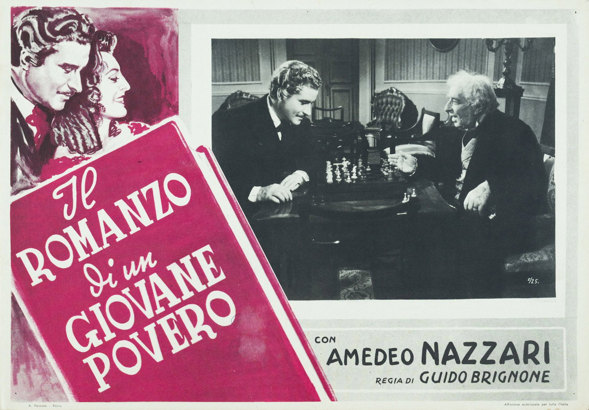 Lobby Card 2 for the film Il romanzo di un giovane povero (1942)