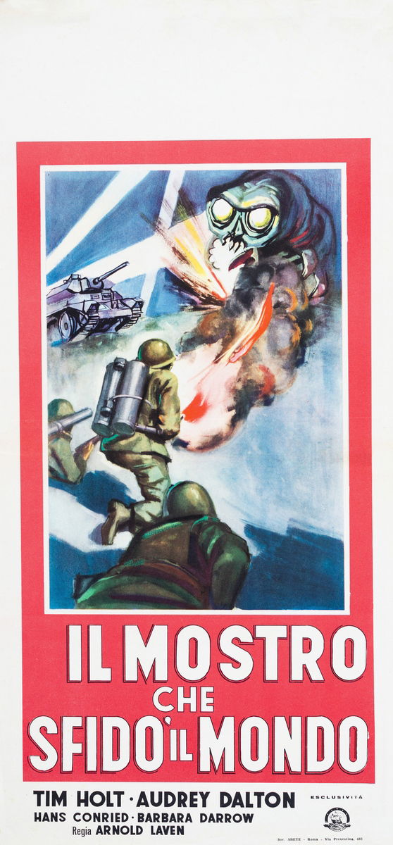 Il mostro che sfidò il mondo - Locandina 1