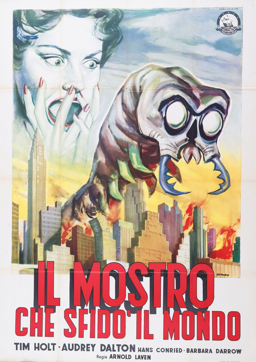 Il mostro che sfidò il mondo - Manifesto 1
