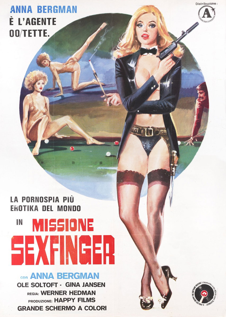 Poster 2 for the film Missione sexfinger (1977)