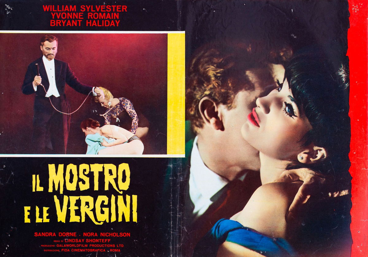 Il mostro e le vergini - Fotobusta 1