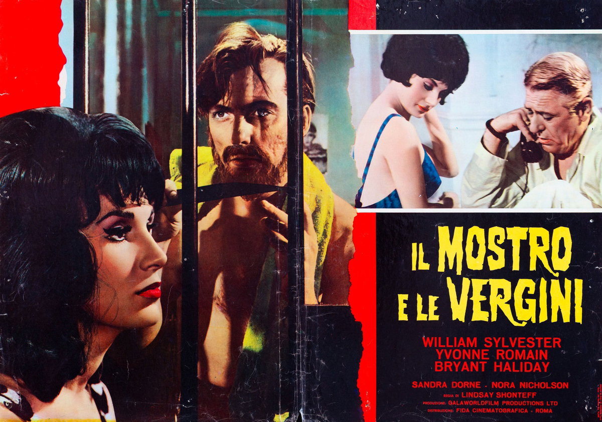 Fotobusta 2 per il film Il mostro e le vergini (1964)