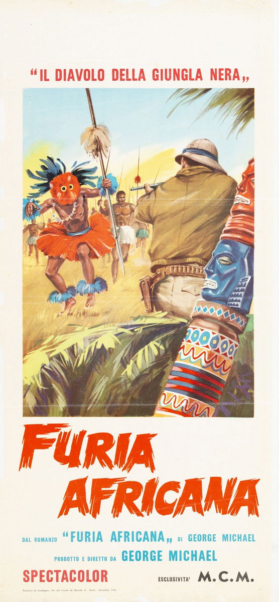 Furia africana - Locandina 1