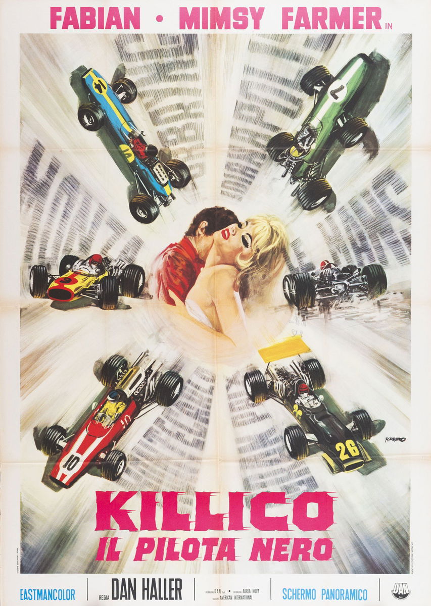 Killico, il pilota nero - Manifesto 1