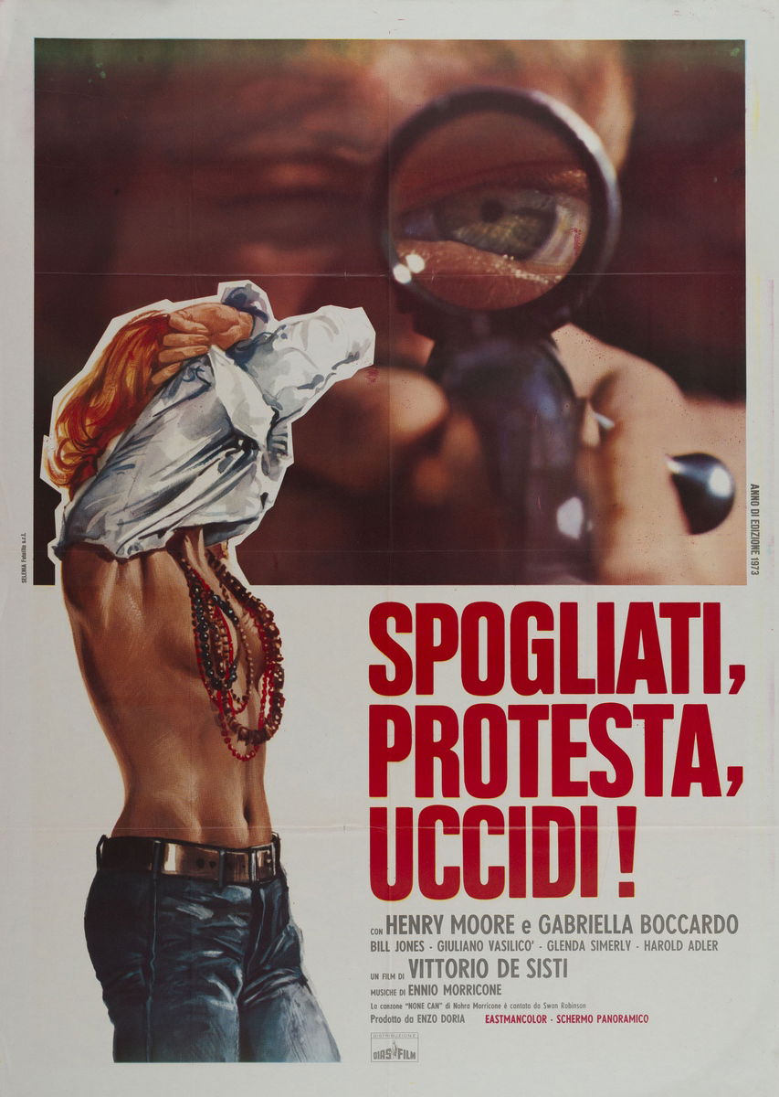 Spogliati, protesta, uccidi - Manifesto 1