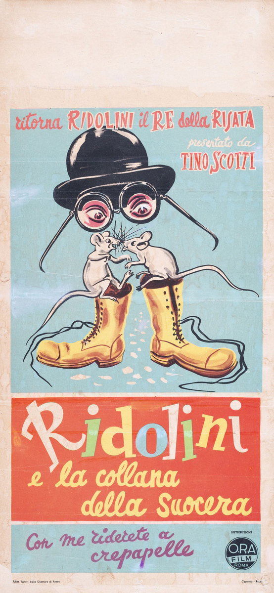 Locandina 2 per il film Ridolini e la collana della suocera (1952)