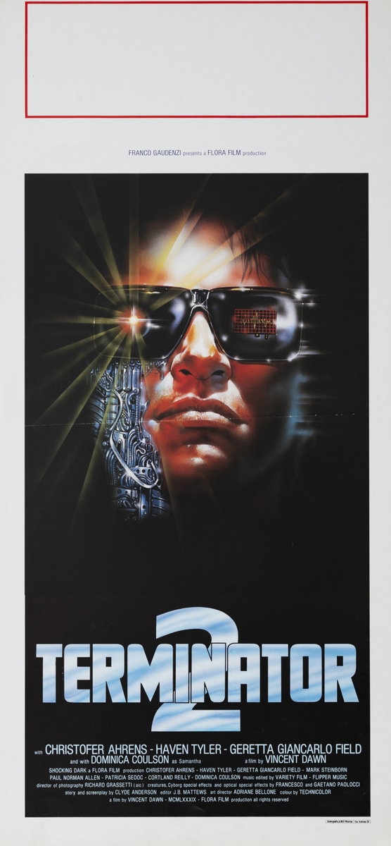 Locandina 2 per il film Terminator 2 - Shocking dark (1989)